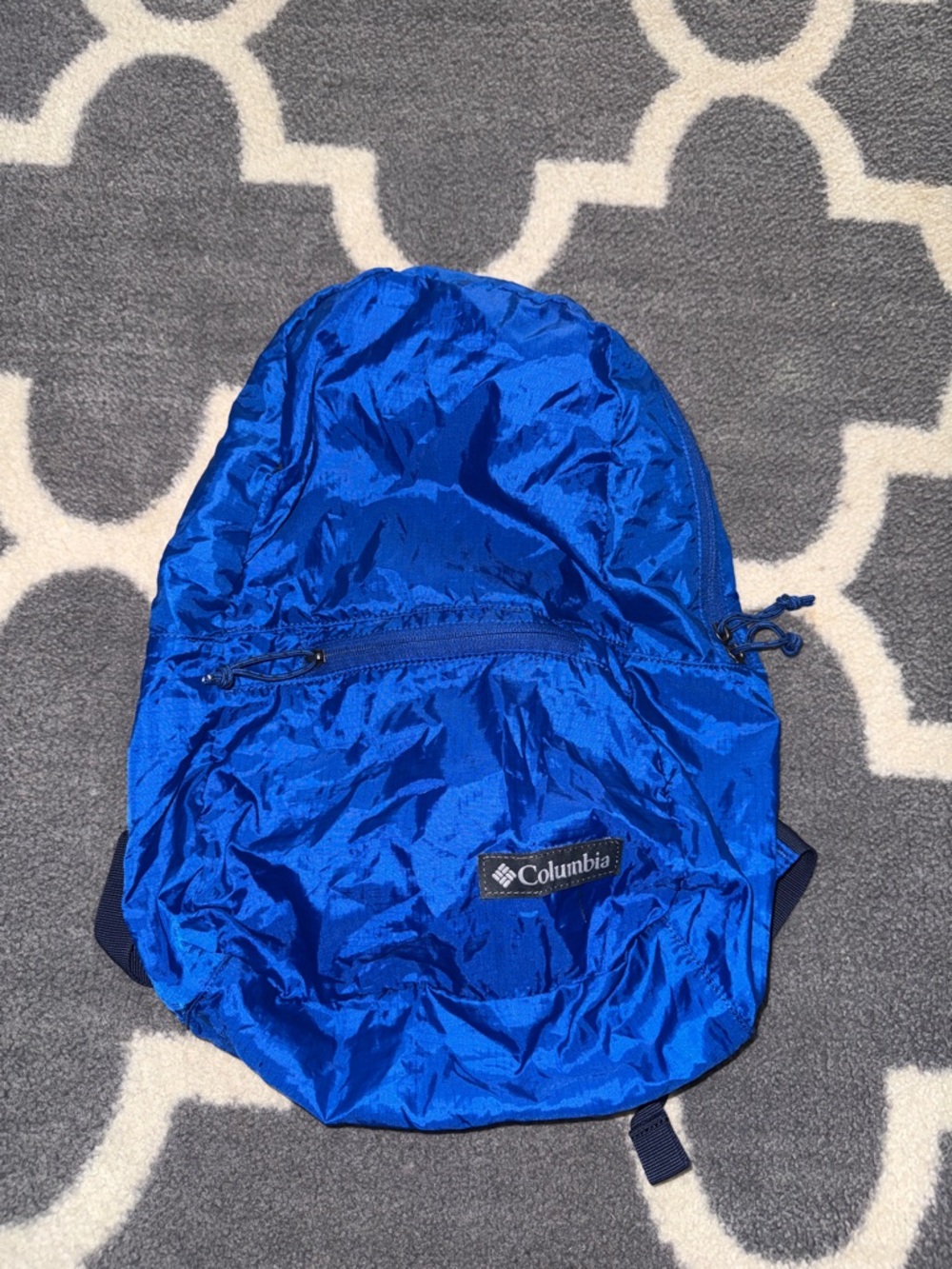 Columbia Royal Blue Packable Nylon Backpack